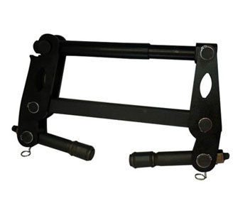 Mechanical flange spreaders (zero gap)