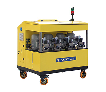 Synchronous Hydraulic Lifting Systems(frequency control)